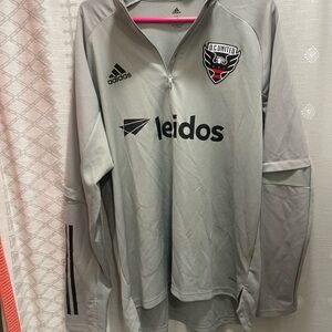 Adidas DC United Gray Pullover